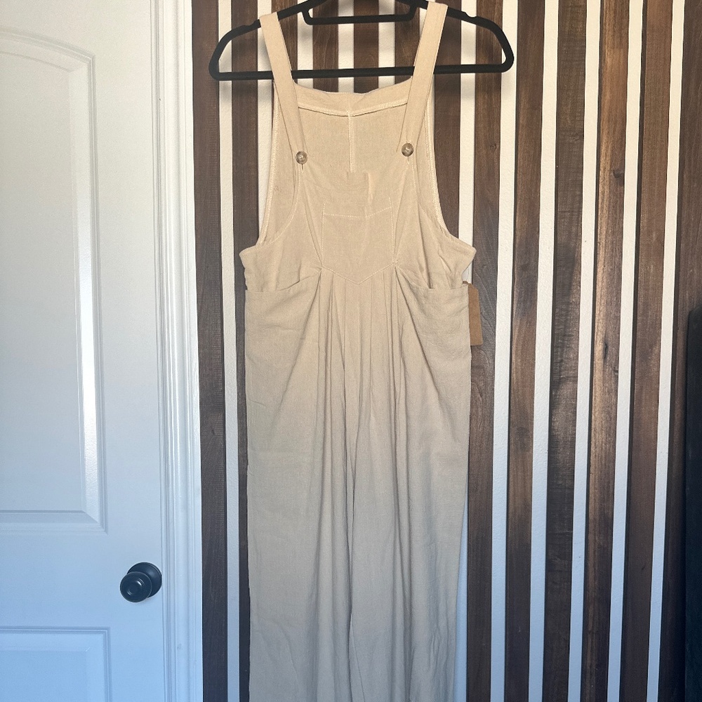 Boutique Wide Leg Overalls